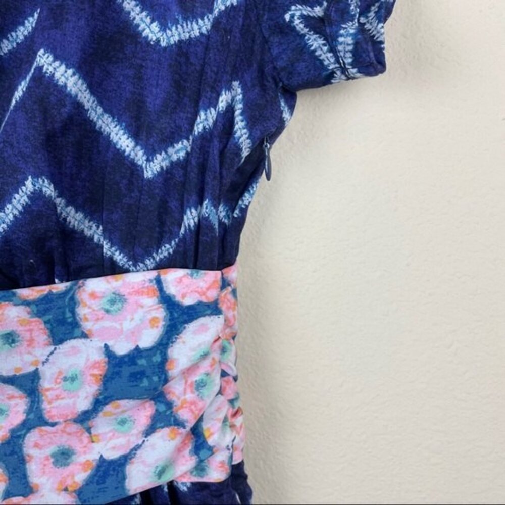 Rachel Roy Wrapped neck kimono style dress 6 - Picture 3 of 7